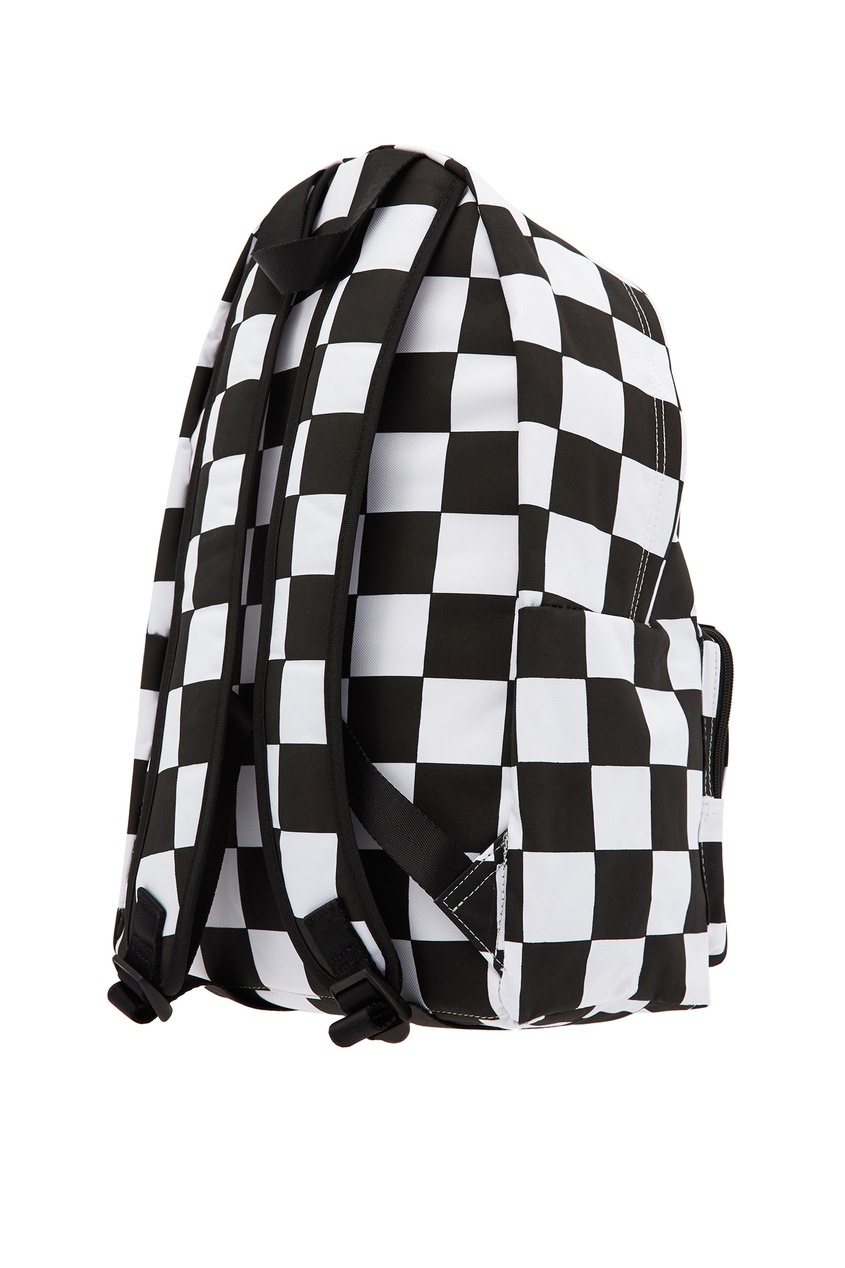 Рюкзак Calvin Klein шахматный черно белый