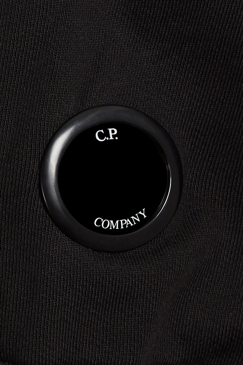 фото Черный свитшот с логотипом C.p. company
