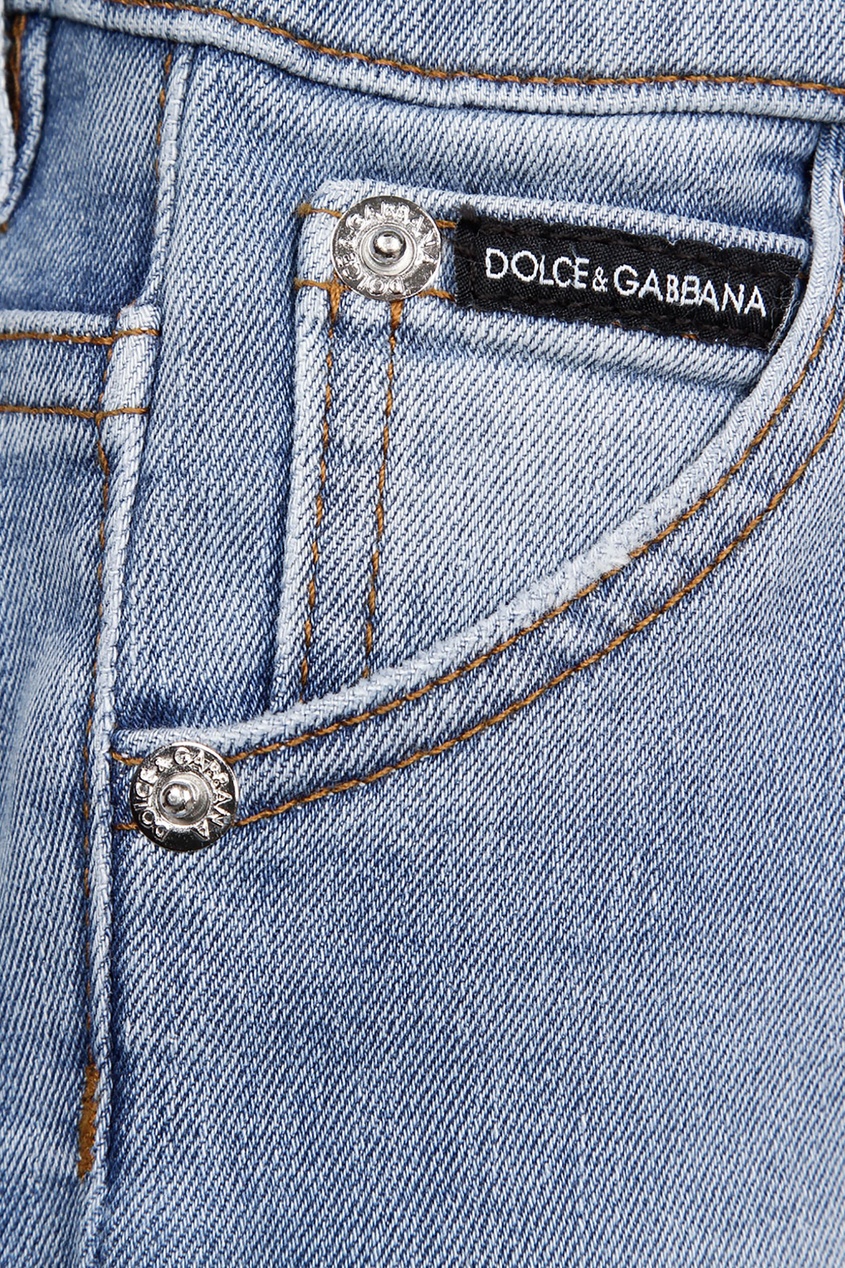 фото Светло-синие джинсы dolce&gabbana