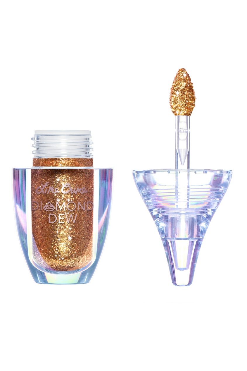 фото Жидкий глиттер Diamond Dew, Gold Dust, 4,14 мл Lime crime