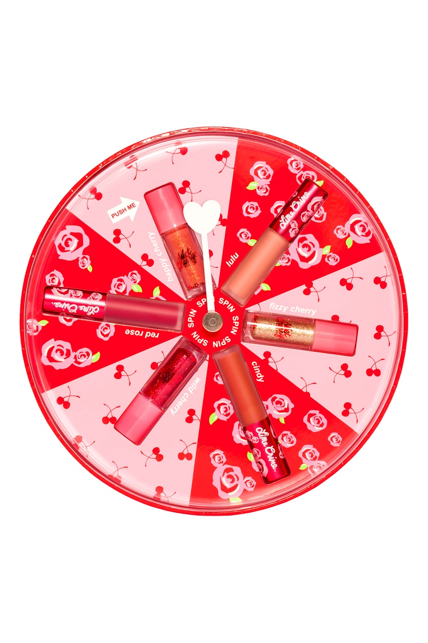 фото Набор матовых помад и блесков lip spinner set, 3х1,7мл и 3х1,18мл lime crime