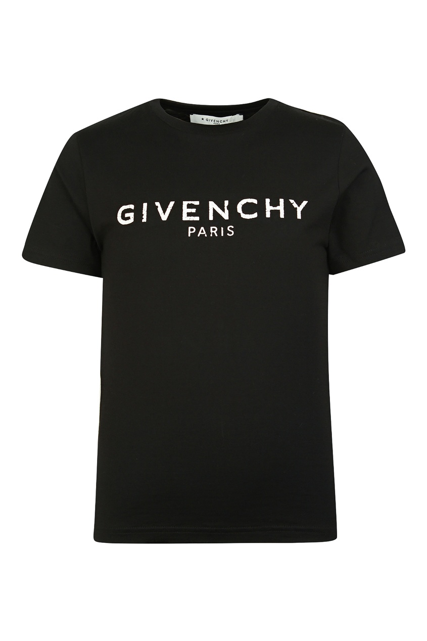 фото Черная футболка givenchy