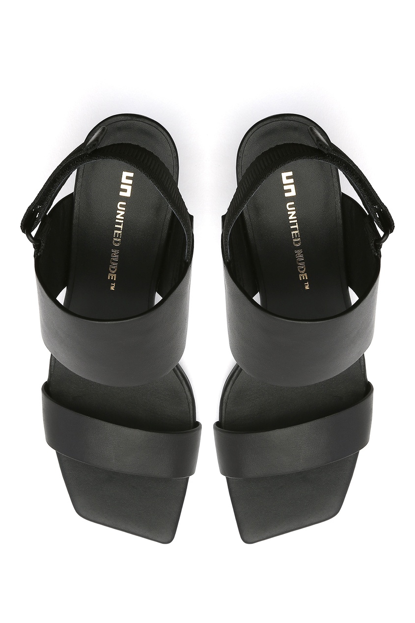 

Черные кожаные босоножки Rockit Sandal, Черный