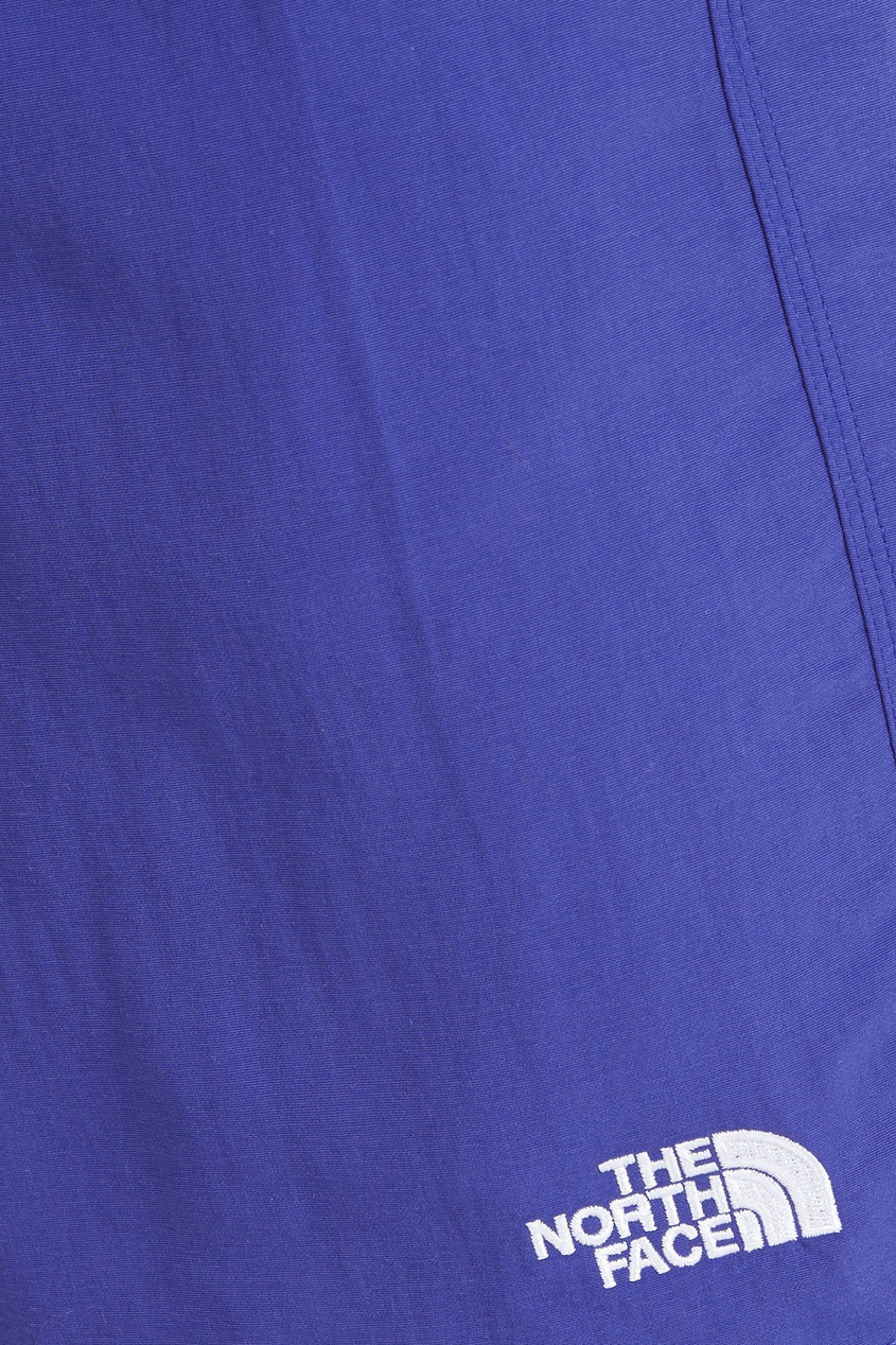 фото Синие шорты с логотипом the north face