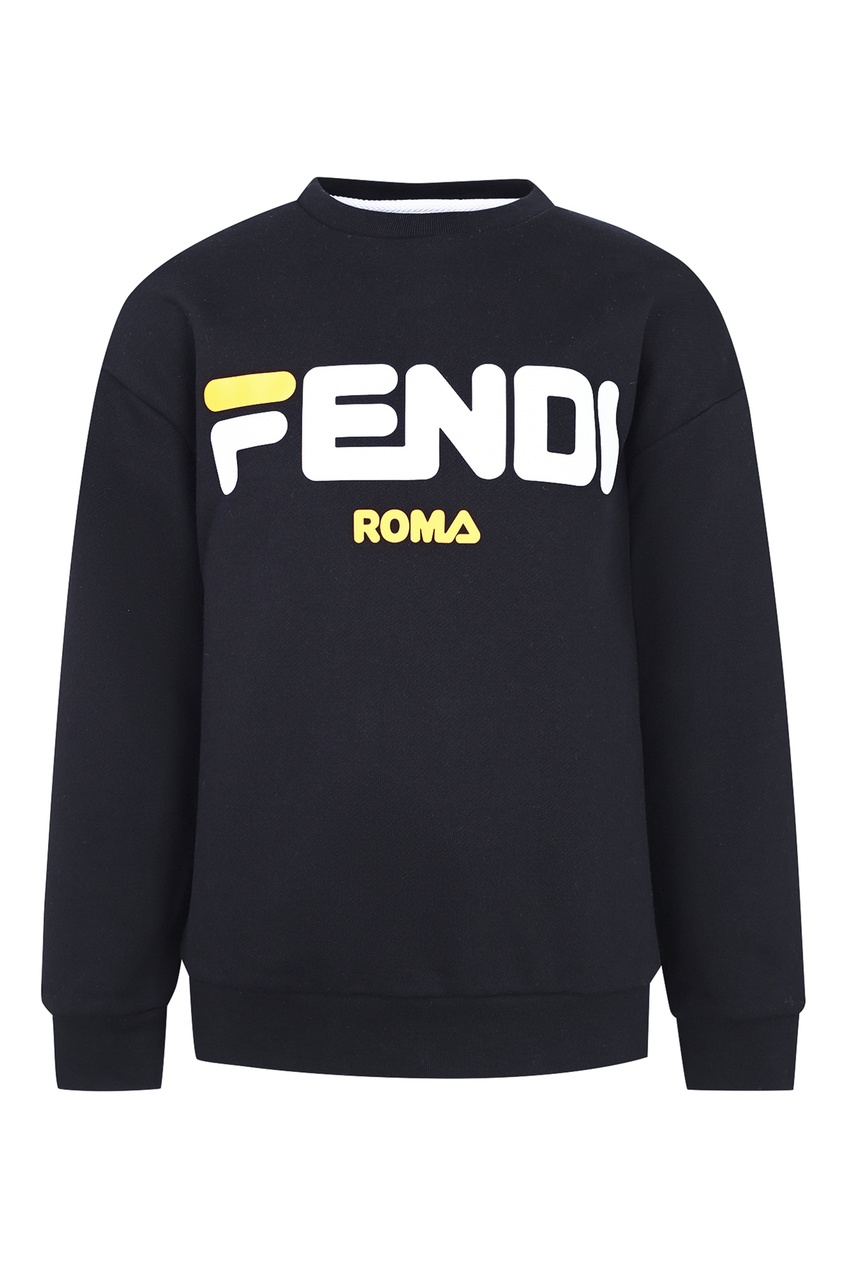 фото Свитшот с логотипом Fendi Fendi kids