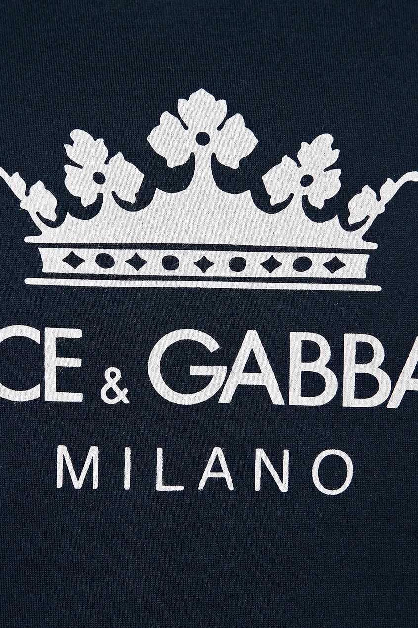 фото Синяя футболка d&g dolce&gabbana