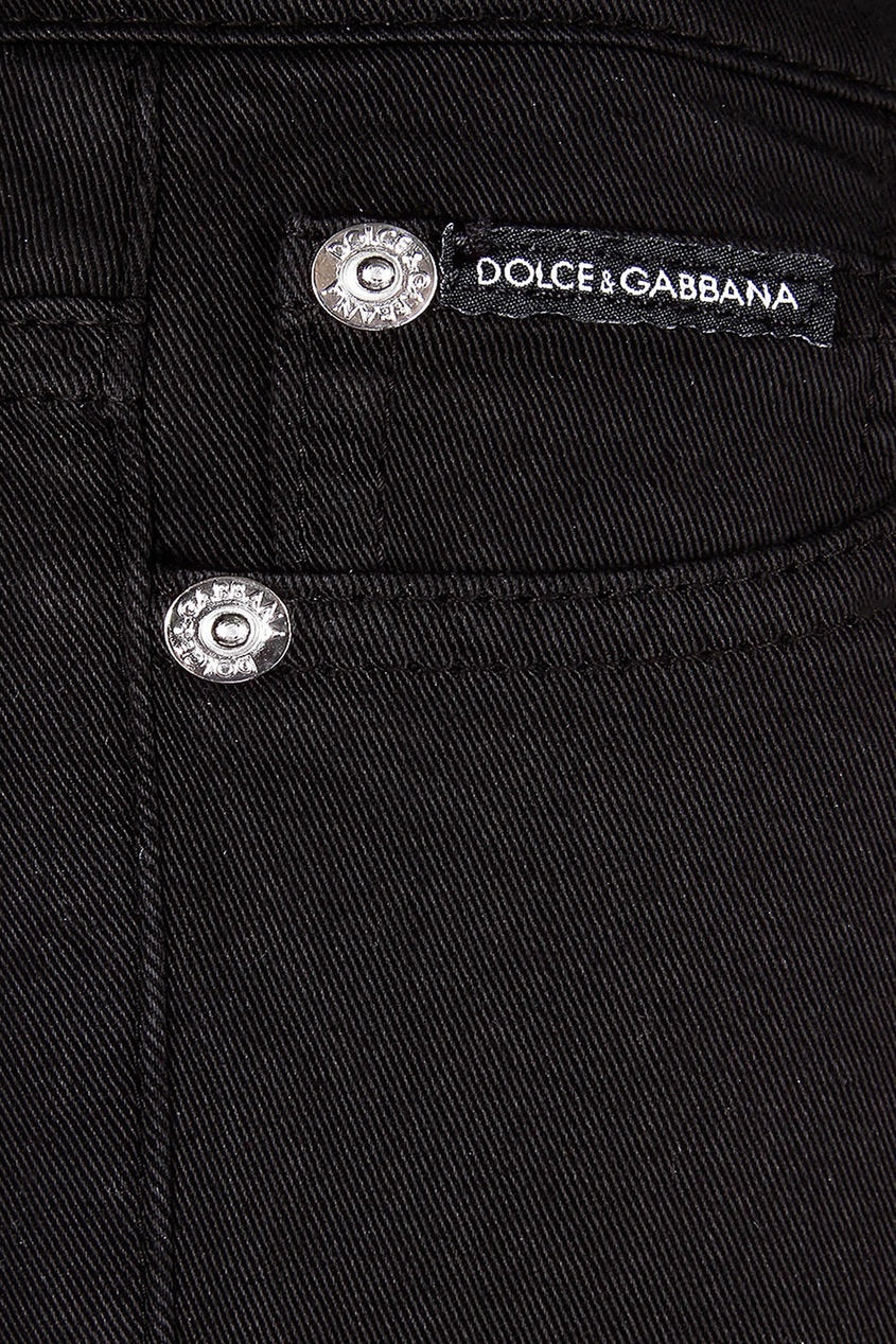 фото Черные джинсы-скинни dolce&gabbana