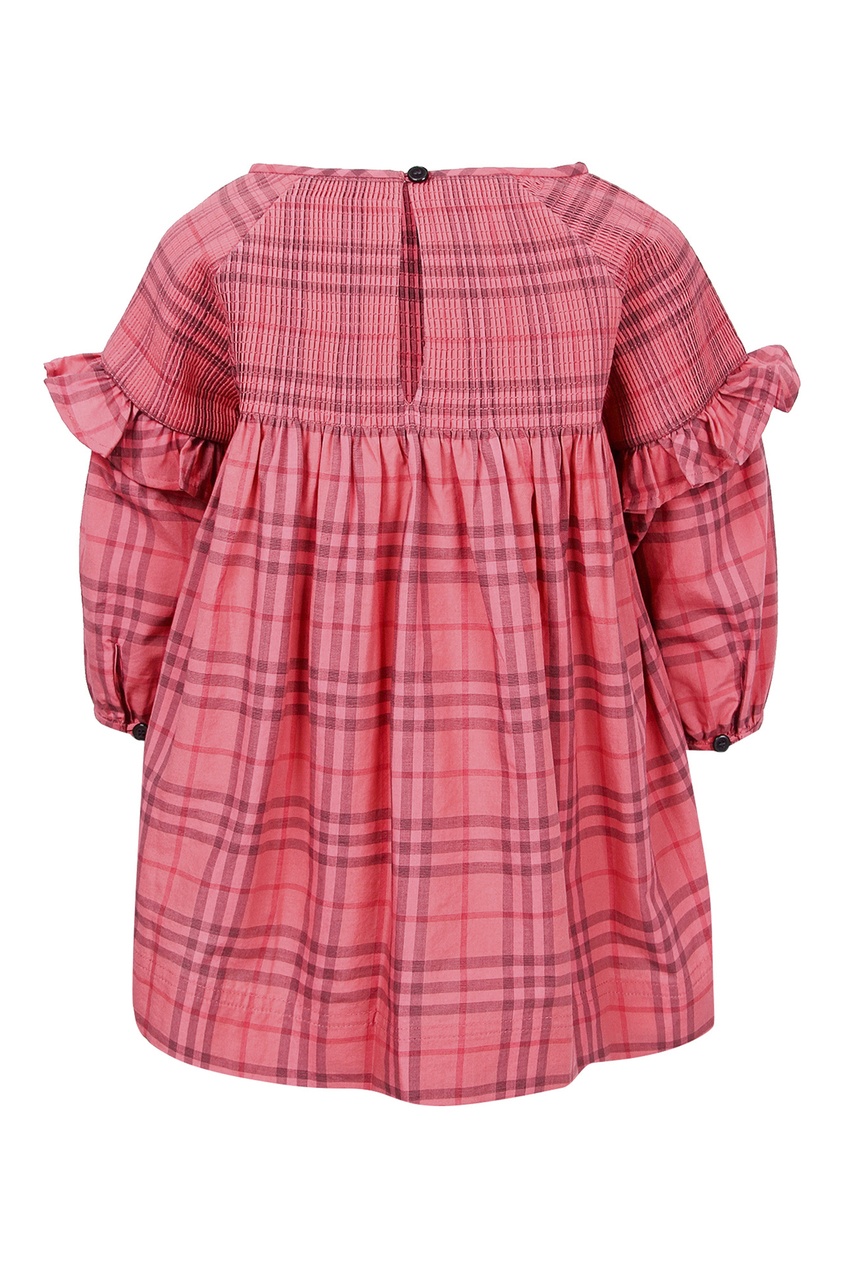 фото Свободное платье в клетку burberry kids