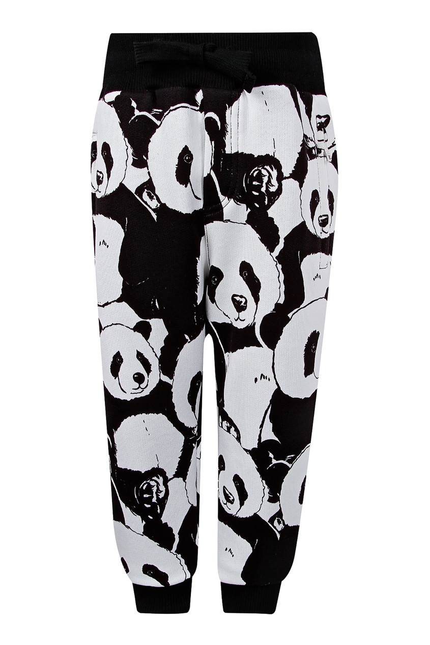фото Свободные брюки с пандами Dolce&gabbana children