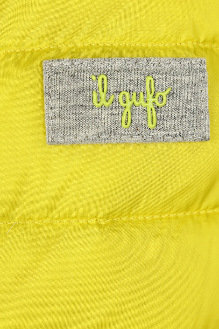 фото Желтый жилет с эмблемой il gufo