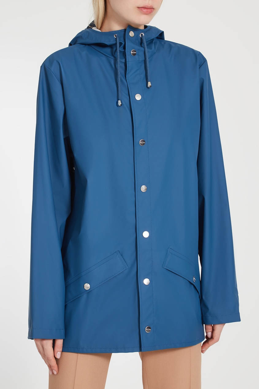 фото Куртка синего цвета Rains