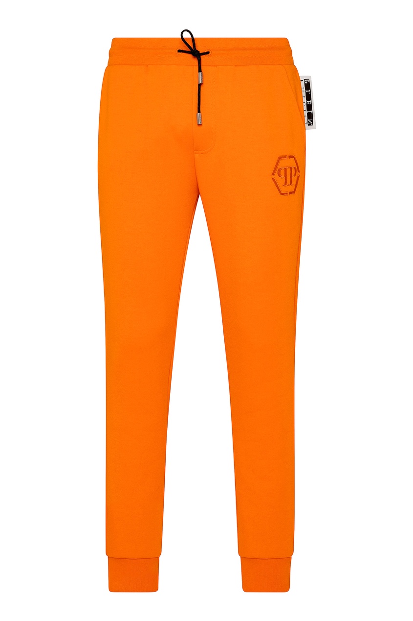 фото Оранжевые спортивные брюки Philipp plein