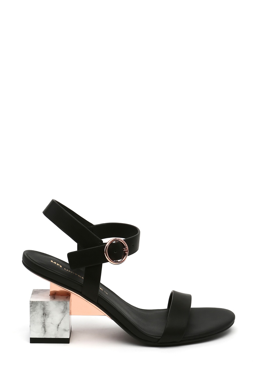 

Серые босоножки Cube Sandal Mid, Черный