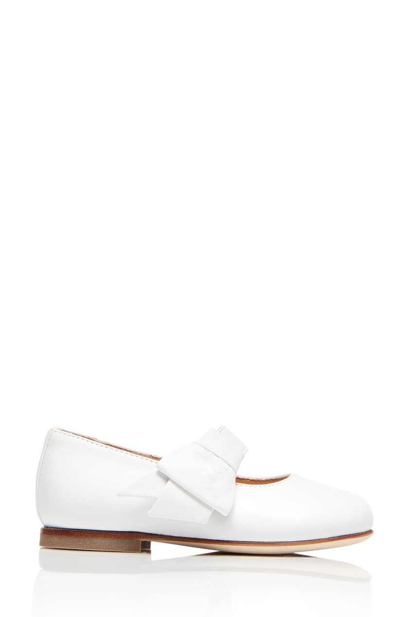 фото Детские балетки bow blossom aquazzura kids