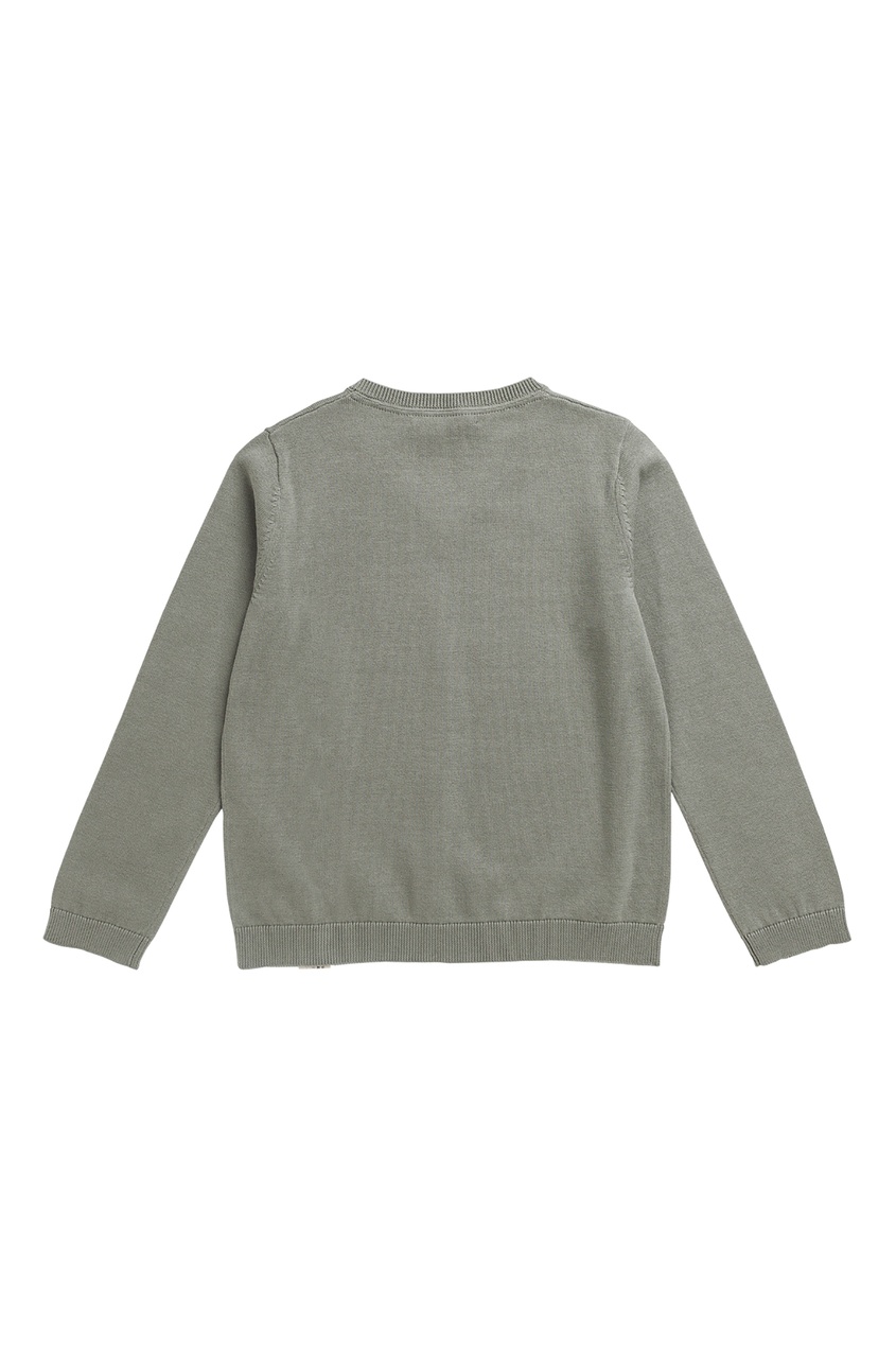 фото Бледно-зеленый пуловер bonpoint