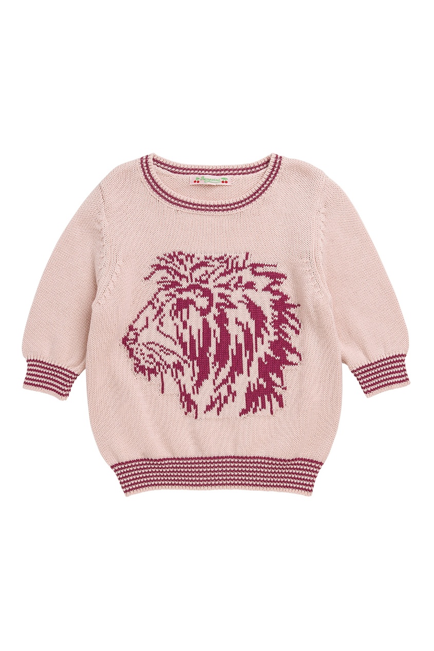 фото Бледно-розовый свитер bonpoint