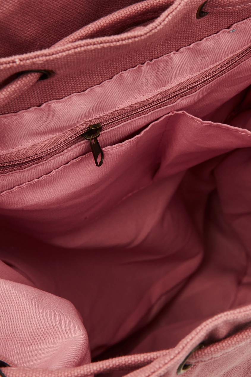 фото Розовый хлопковый рюкзак sebra