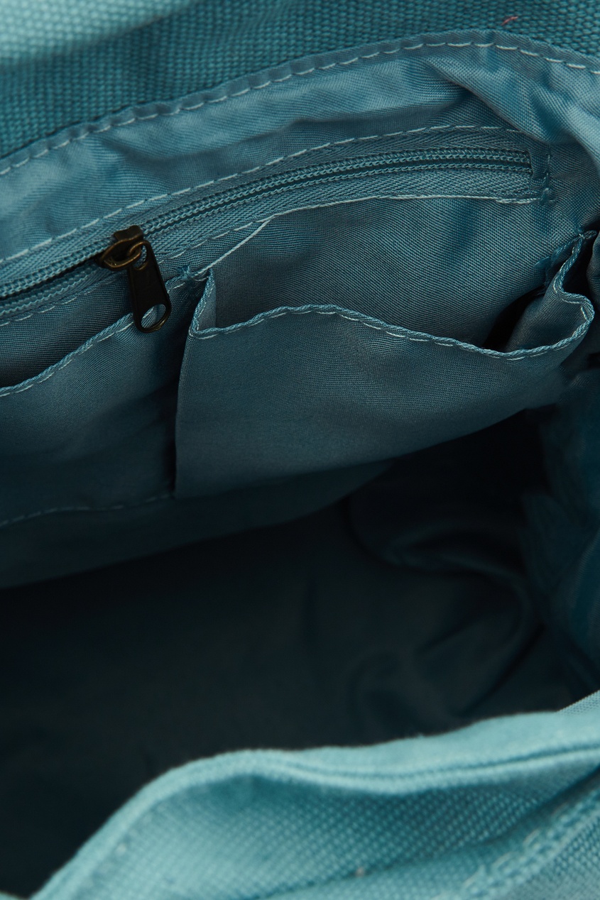 фото Голубой хлопковый рюкзак sebra