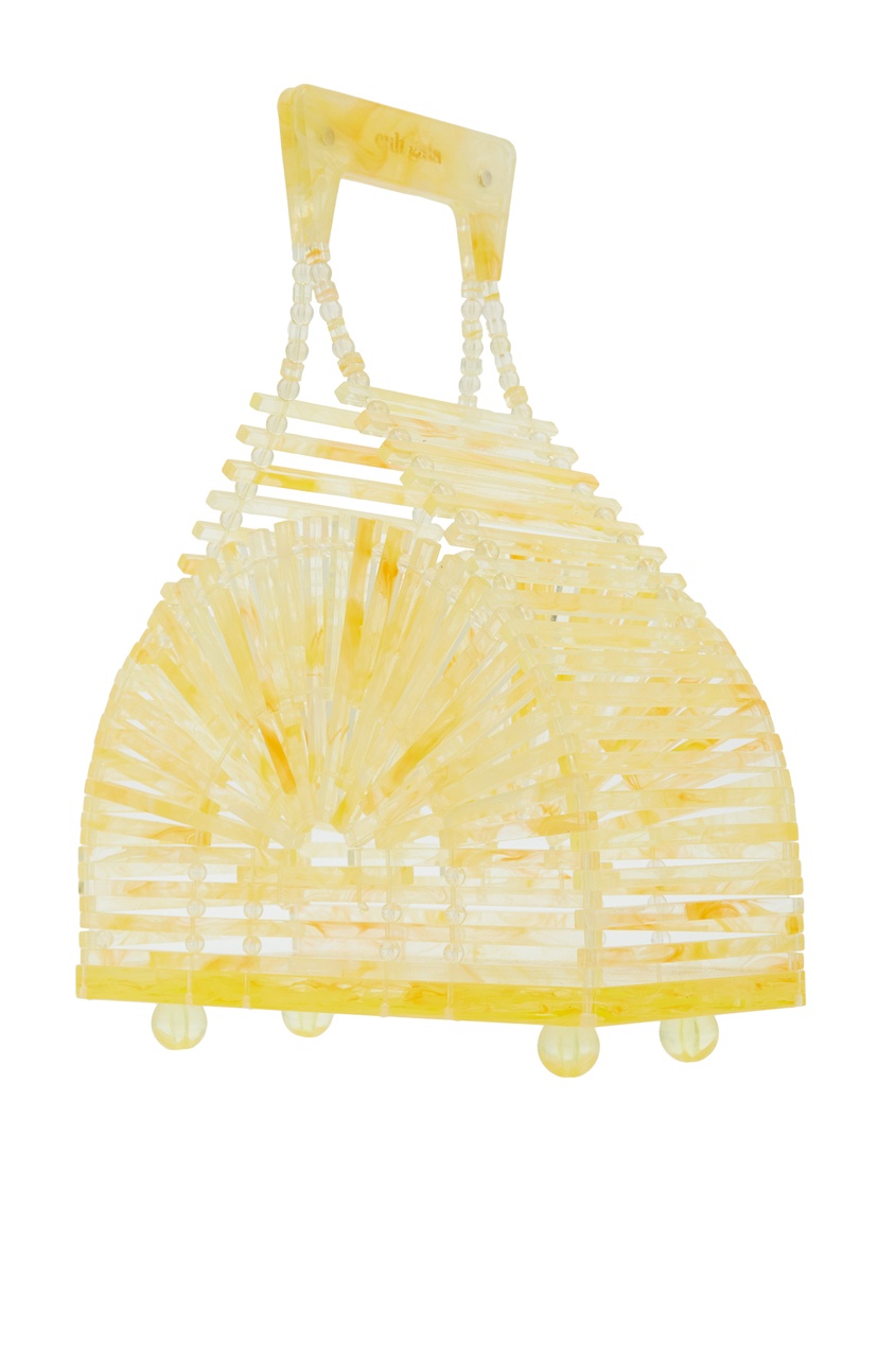 фото Лимонно-желтая мини-сумка cupola cult gaia