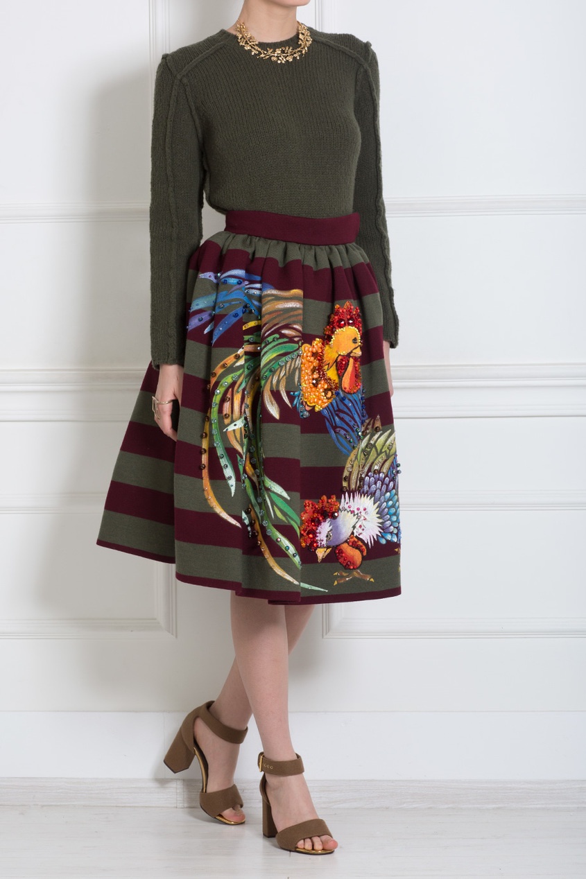 

Шерстяная юбка, Multicolor, Шерстяная юбка