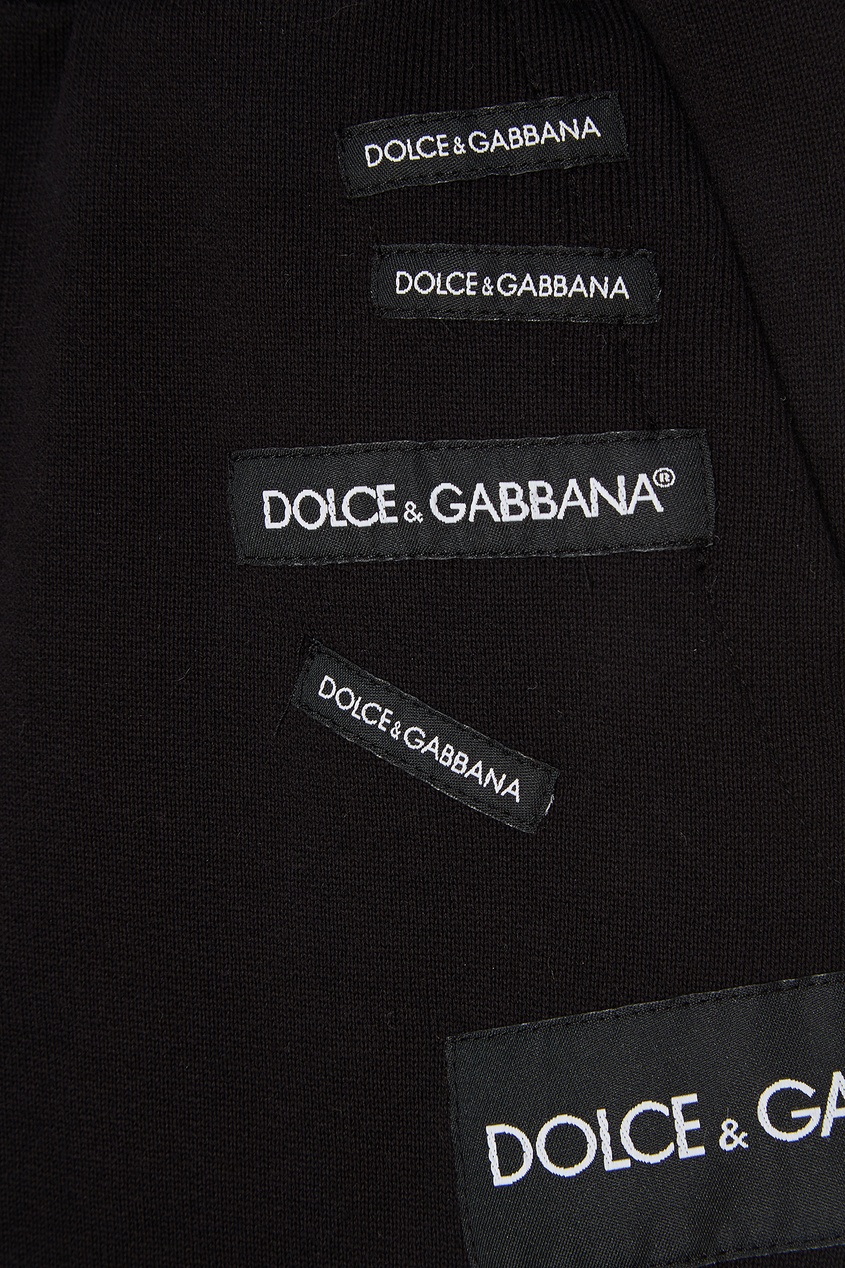 фото Черные хлопковые брюки) dolce&gabbana