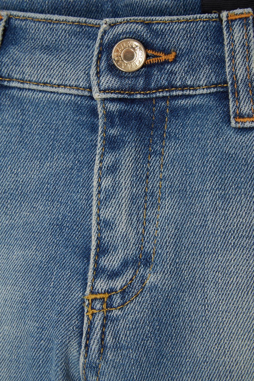 фото Голубые джинсовые шорты dolce&gabbana