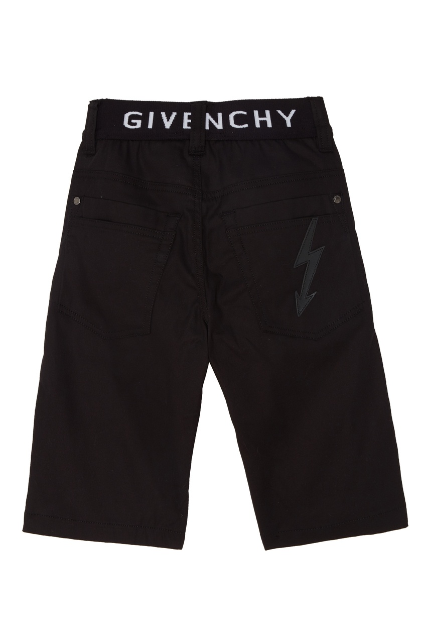 фото Черные шорты Givenchy kids