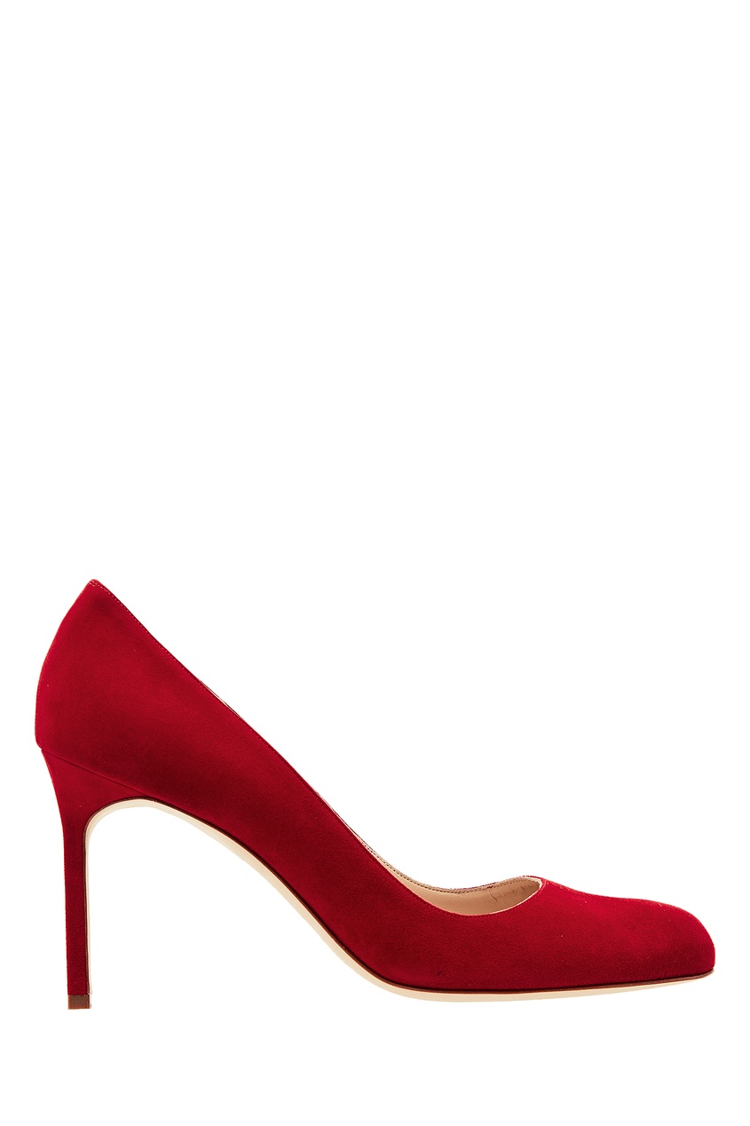 фото Красные туфли bbr 90 manolo blahnik