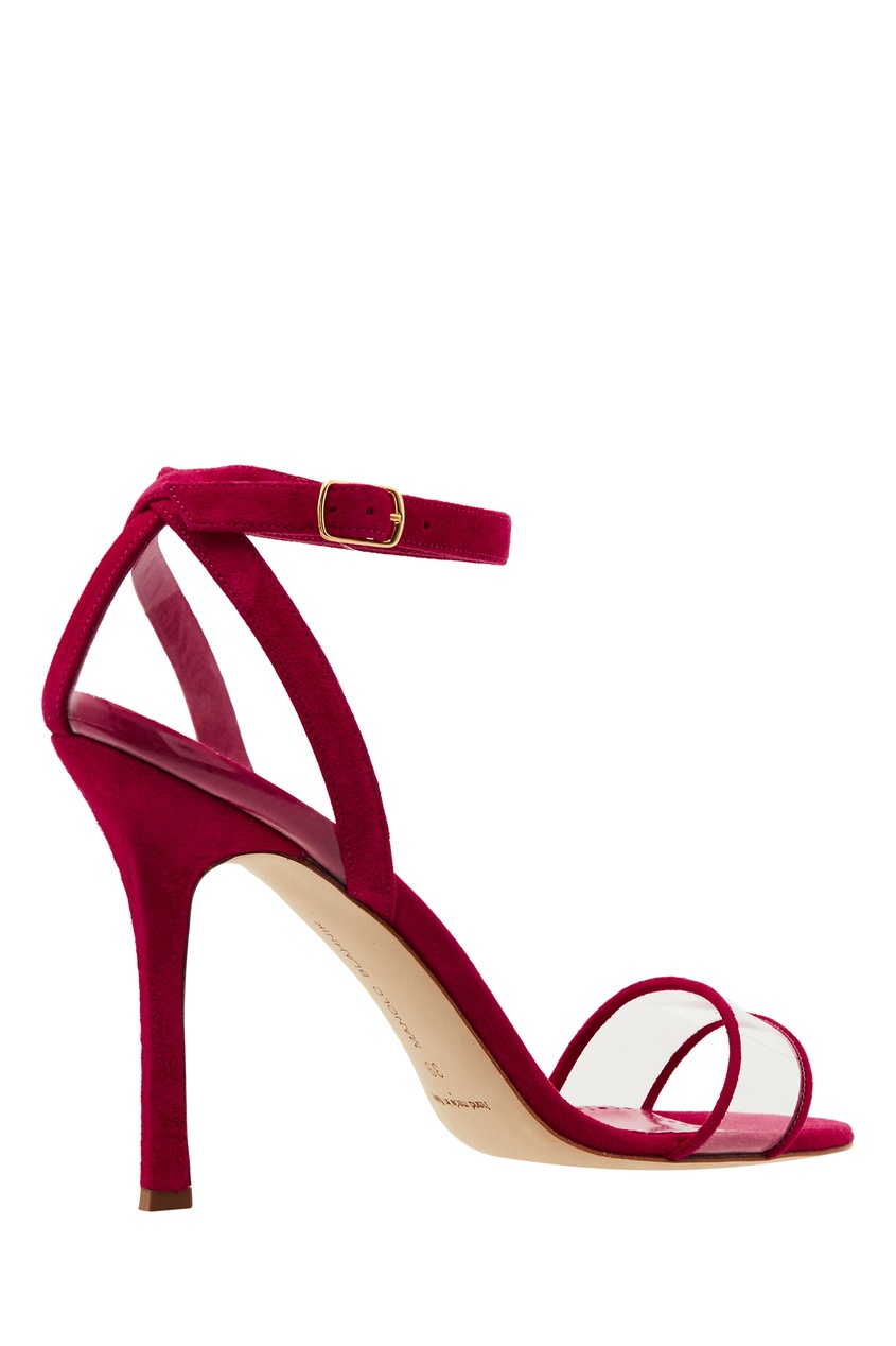 фото Розовые босоножки dandolo manolo blahnik