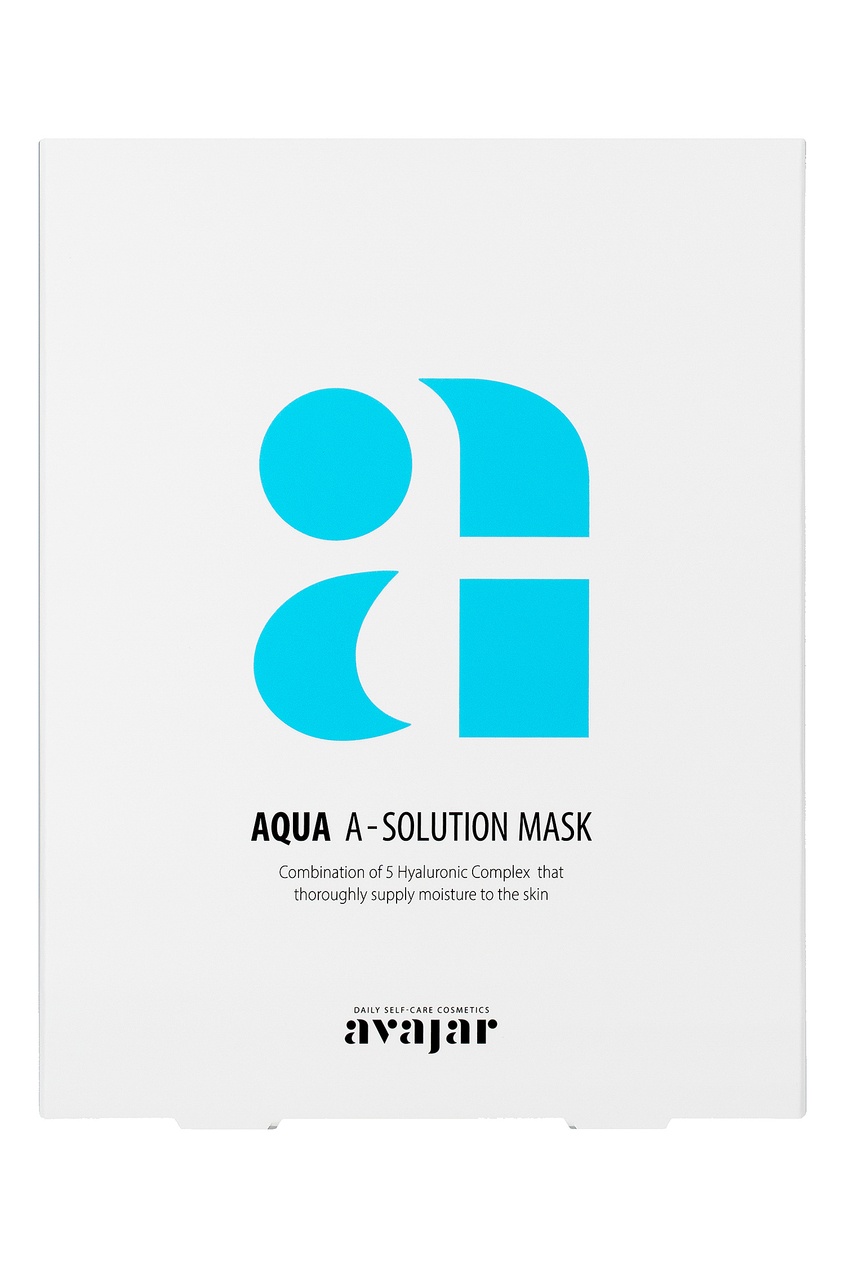 

Avajar Aqua A-Solution Mask - 1 уп. 10 шт, Синий