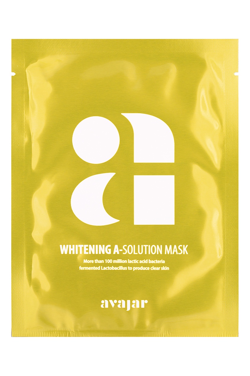 

Avajar Whitening A-Solution Mask - 1 уп. 10 шт, Желтый