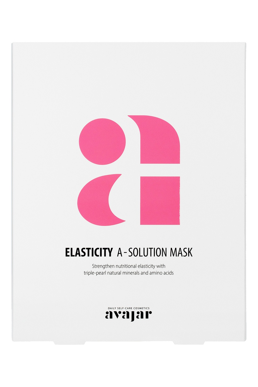 

Avajar Elasticity A-Solution Mask - 1 уп. 10 шт, Розовый