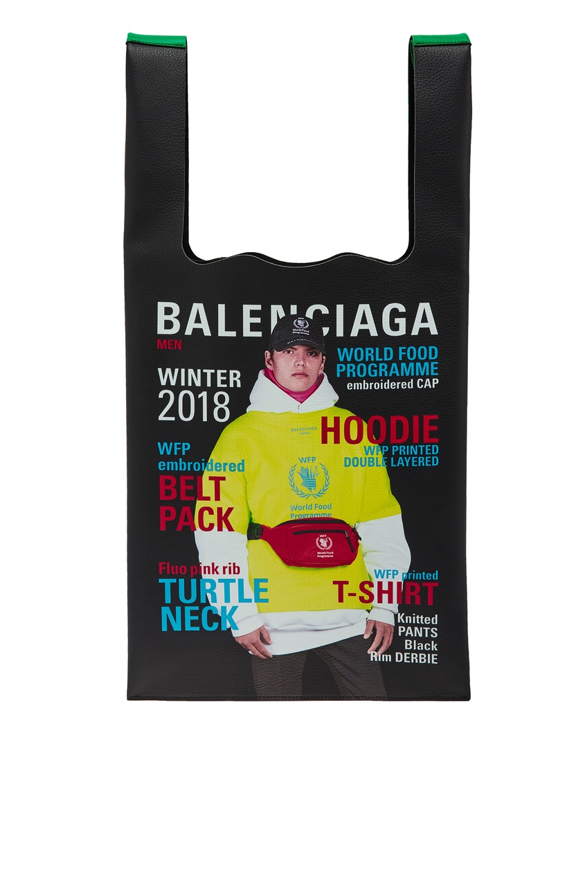 фото Сумка-шоппер Winter 18 Campaign Supermarket Balenciaga man