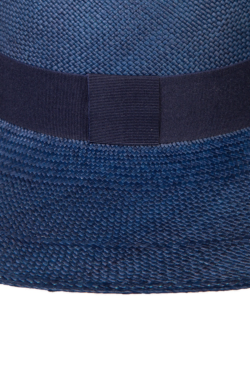 фото Синяя соломенная шляпа canoe