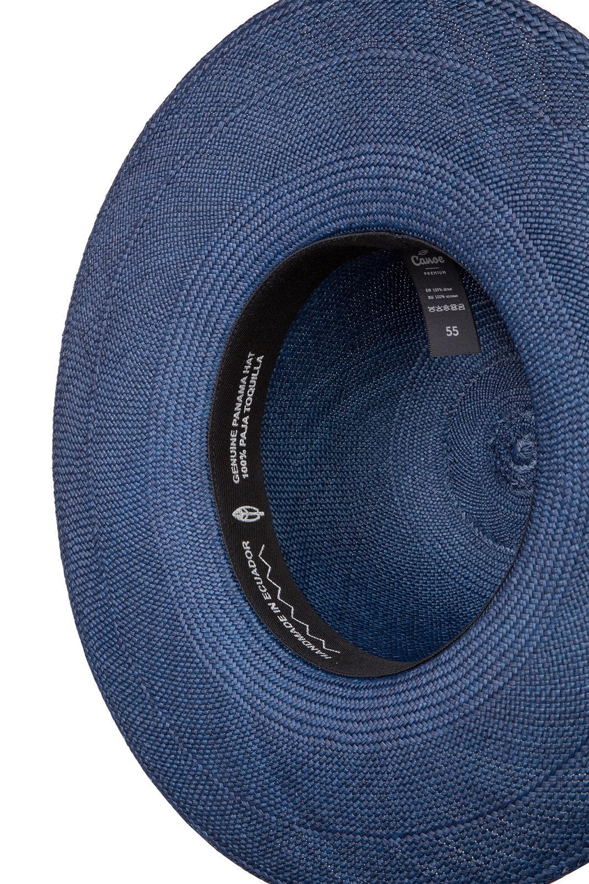 фото Синяя соломенная шляпа canoe