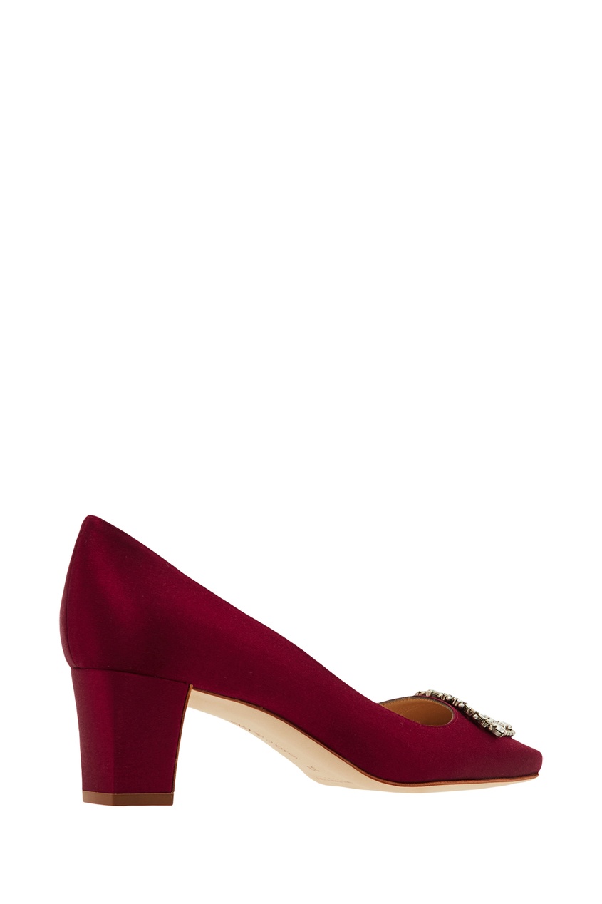 фото Бордовые туфли okkato 50 manolo blahnik