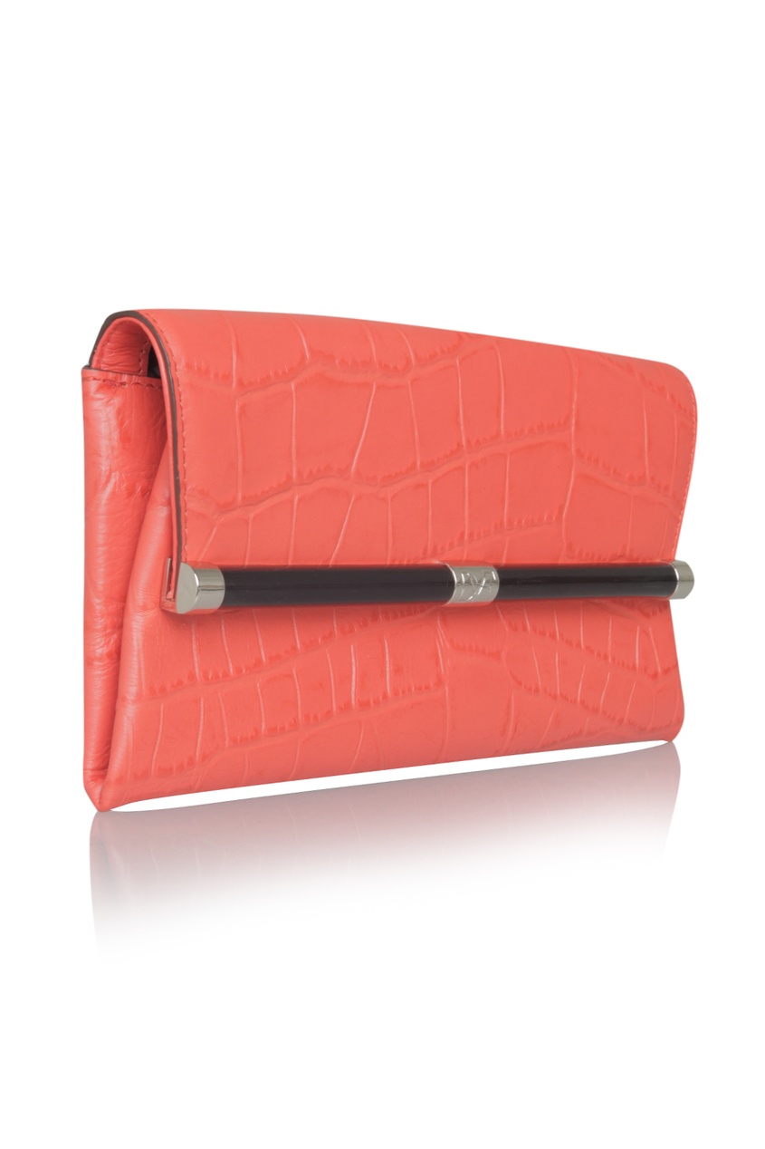 фото Кожаный клатч envelope clutch diane von furstenberg