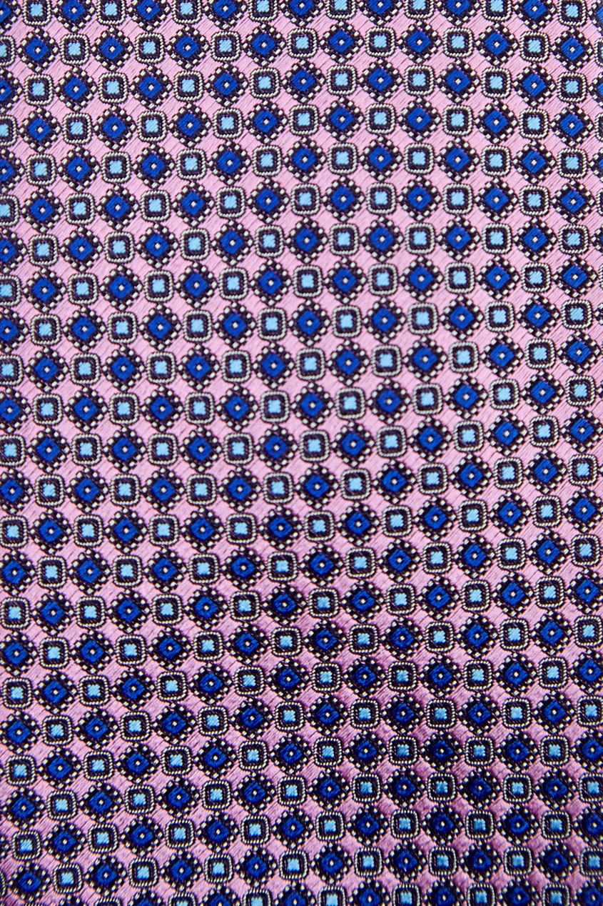 фото Цветной галстук с рисунком Canali