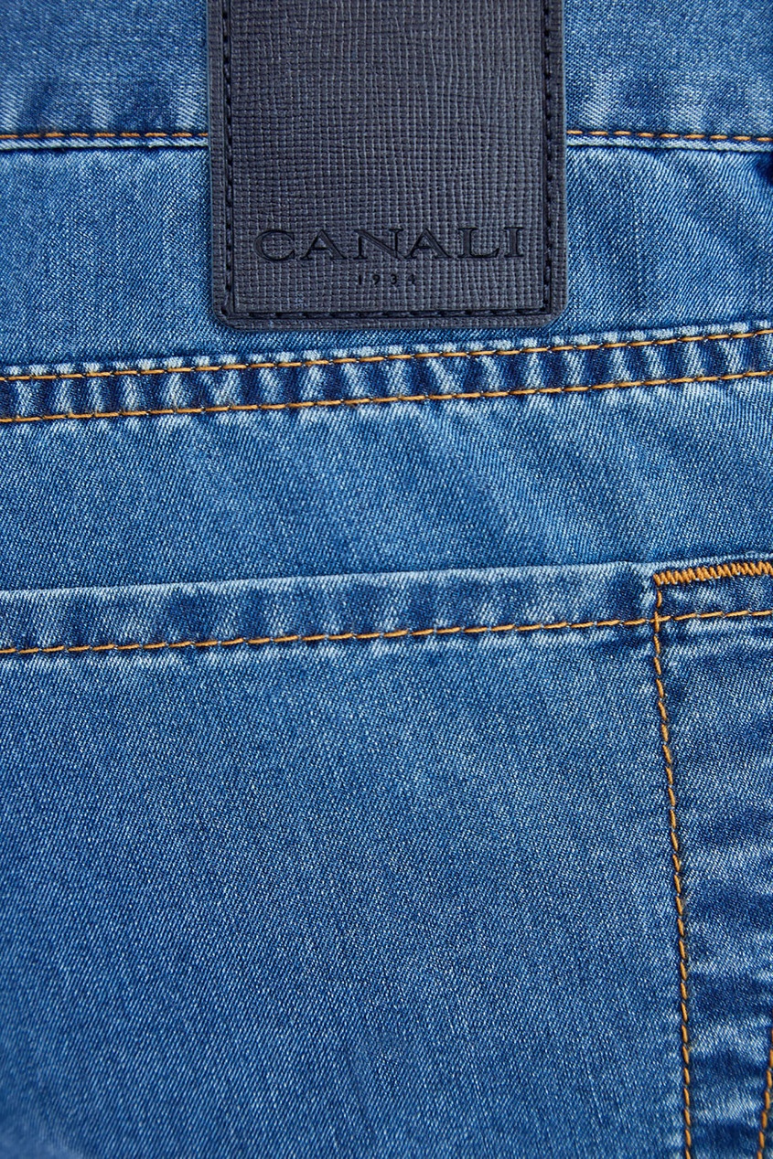 фото Голубые джинсы Canali