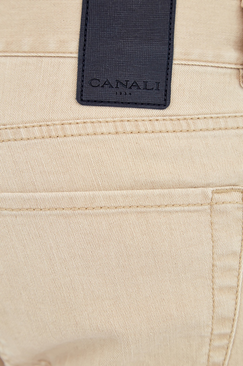 фото Бежевые брюки Canali