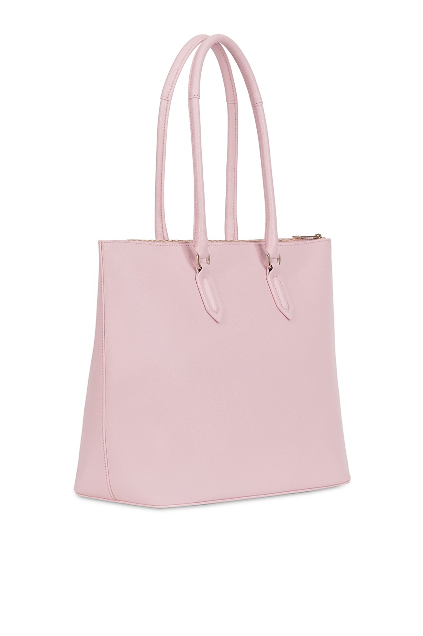 фото Розовая сумка Pin из кожи Furla