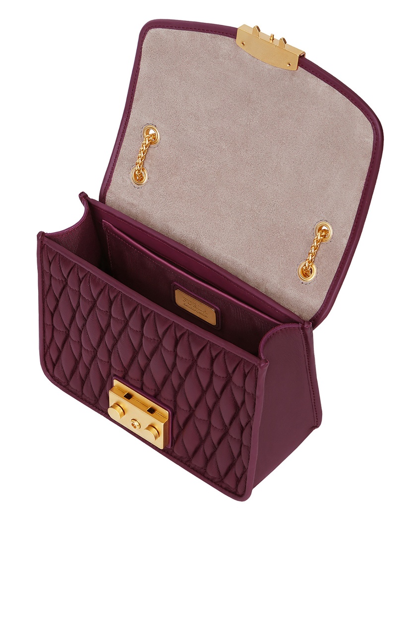 фото Бордовая сумка metropolis cometa furla