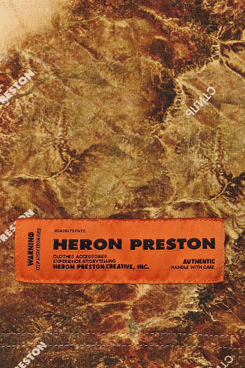 фото Футболка с принтом Heron preston