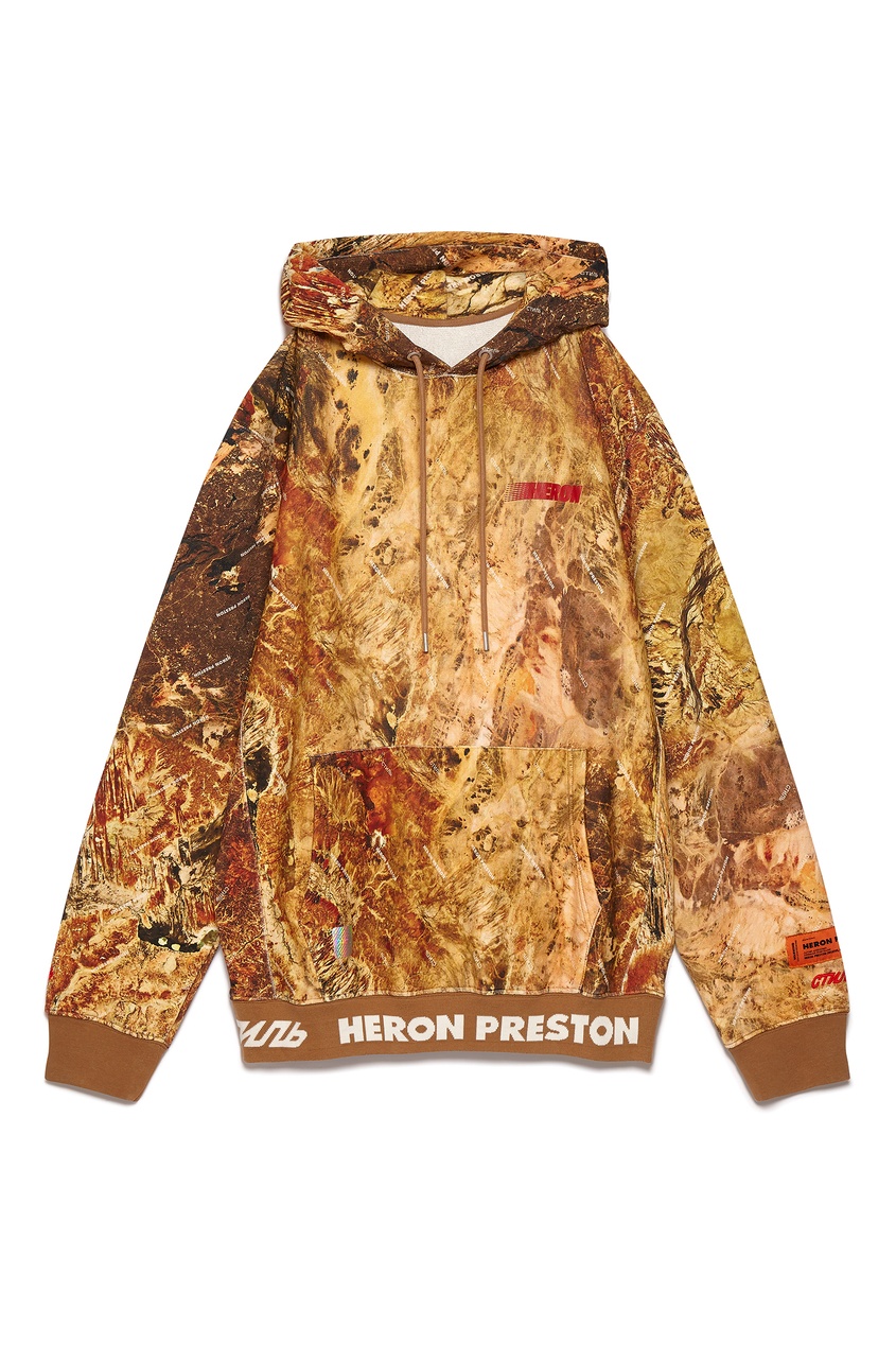 фото Худи с принтом Heron preston