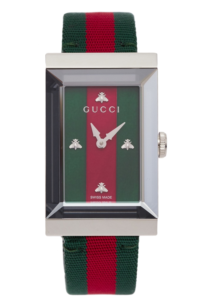 фото Часы G-Frame с ремешком Web Gucci
