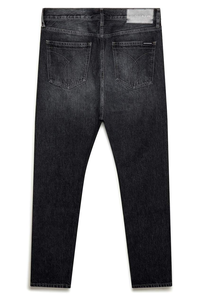 фото Черные джинсы с прорезямил Calvin klein jeans