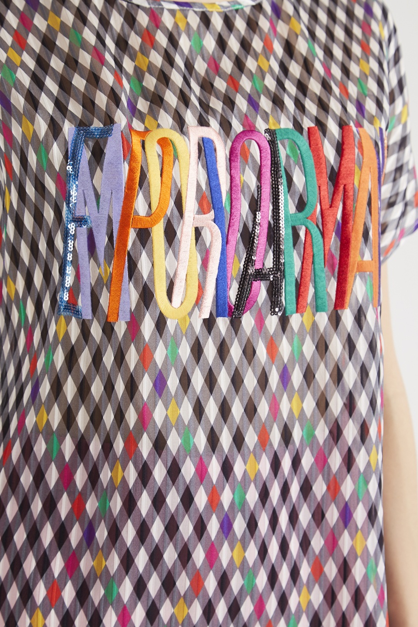 

Блузка в мелкий рисунок, Multicolor