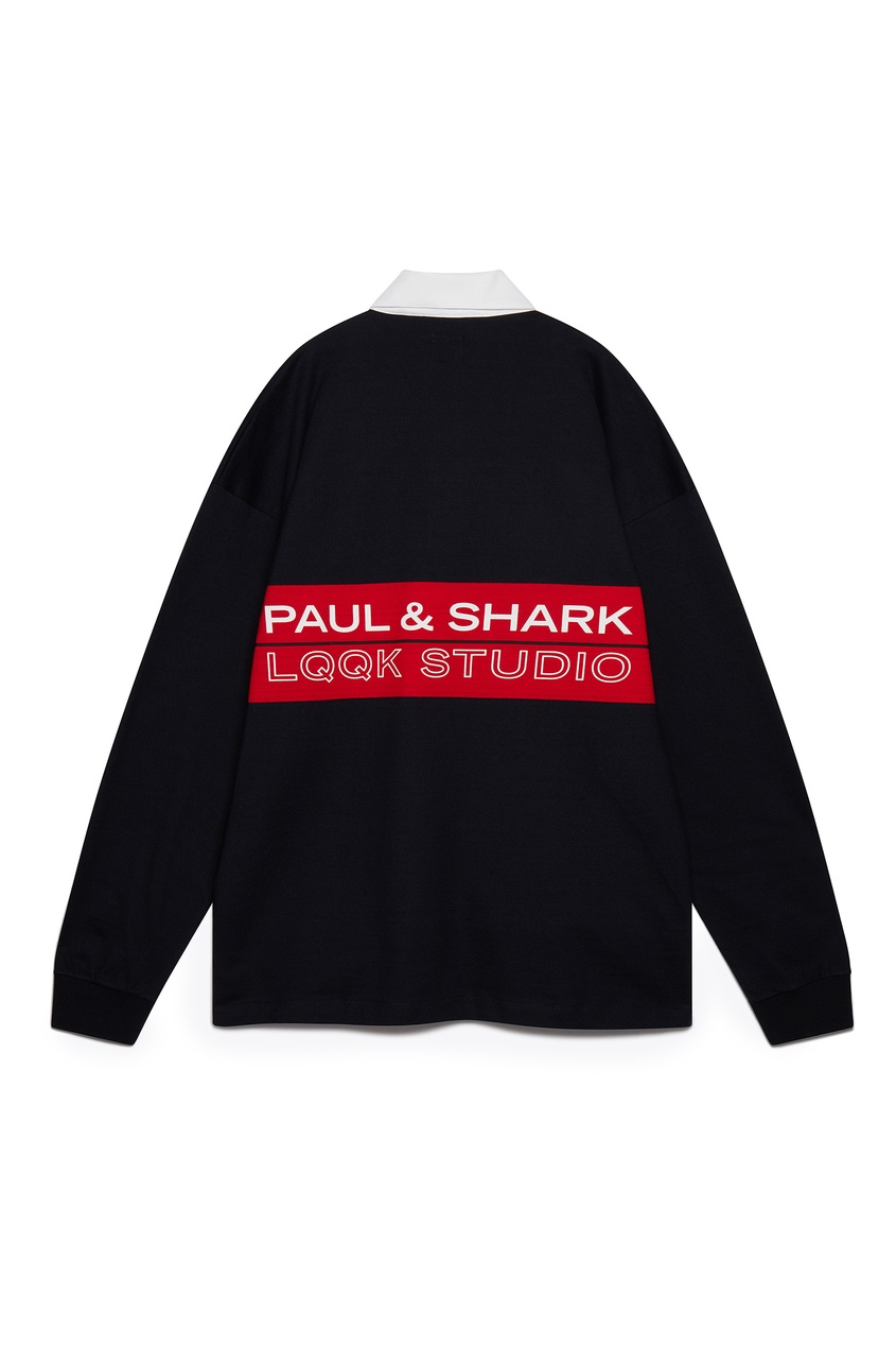 фото Поло с контрастным воротником Paul&shark