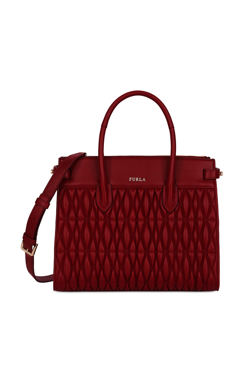 фото Бордовая сумка Pin Cometa Furla