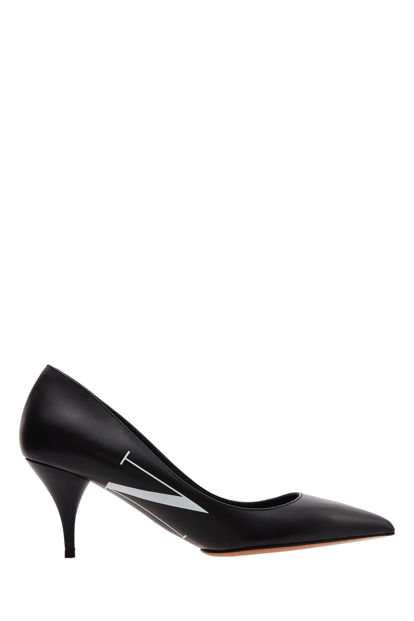 

Черные туфли Valentino Garavani VLTN, Черный